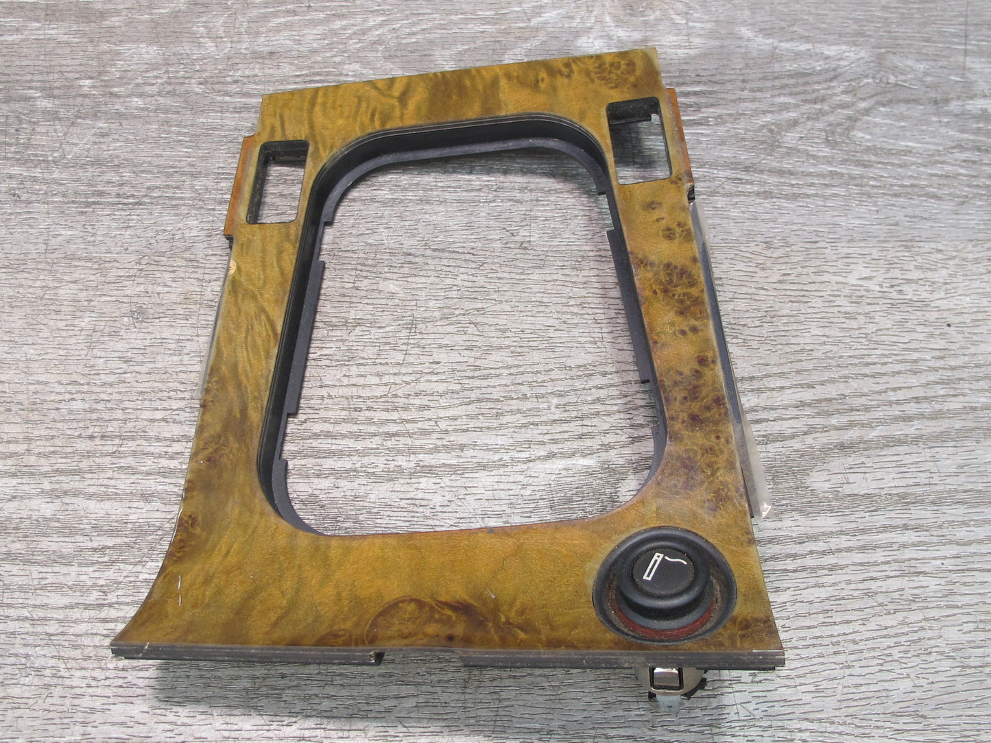 00-02 BMW E36/7 Z3 Center Console Shifter & Switch Wood Trim Cover Set OEM