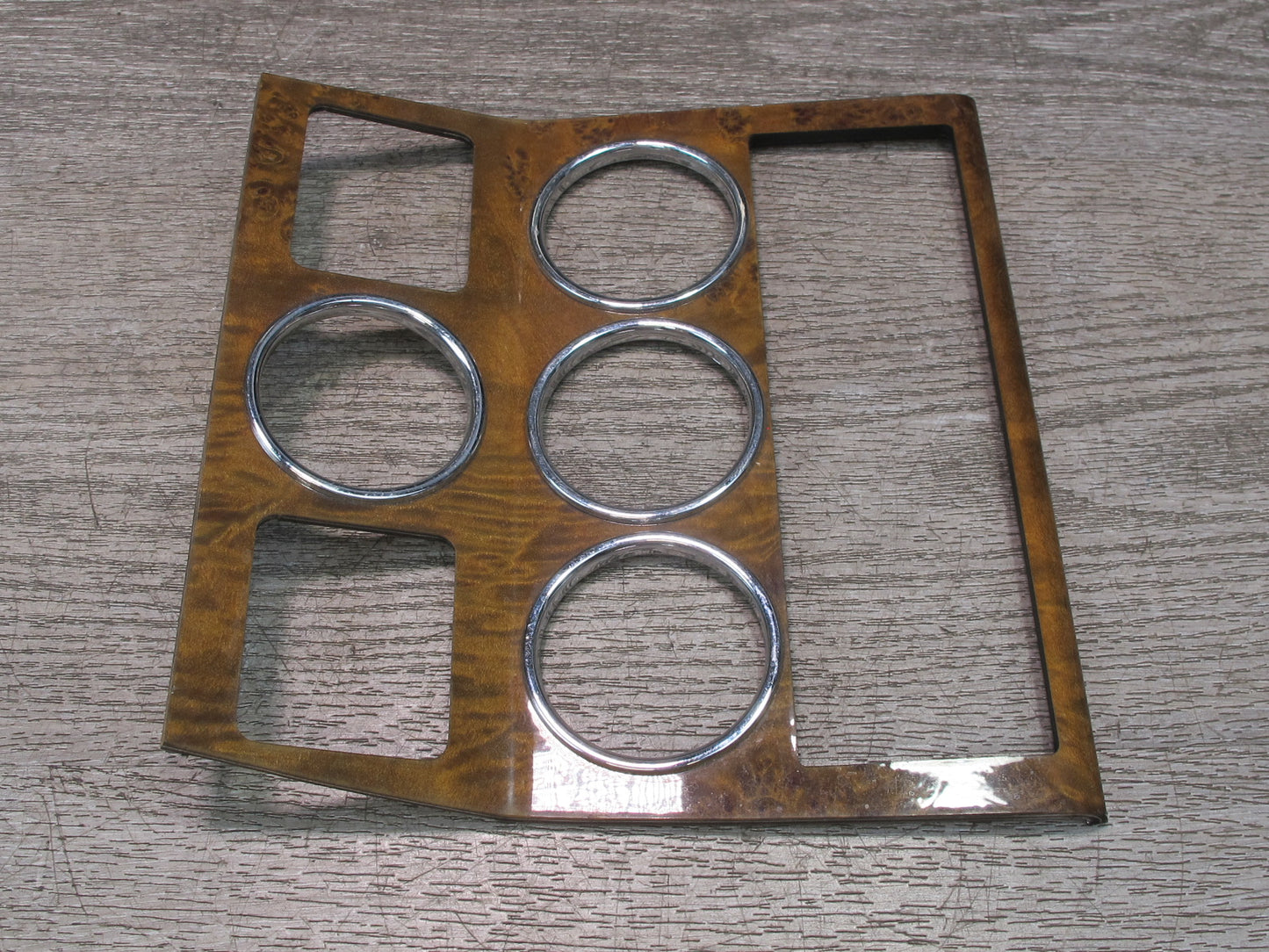 00-02 BMW E36/7 Z3 Center Console Shifter & Switch Wood Trim Cover Set OEM