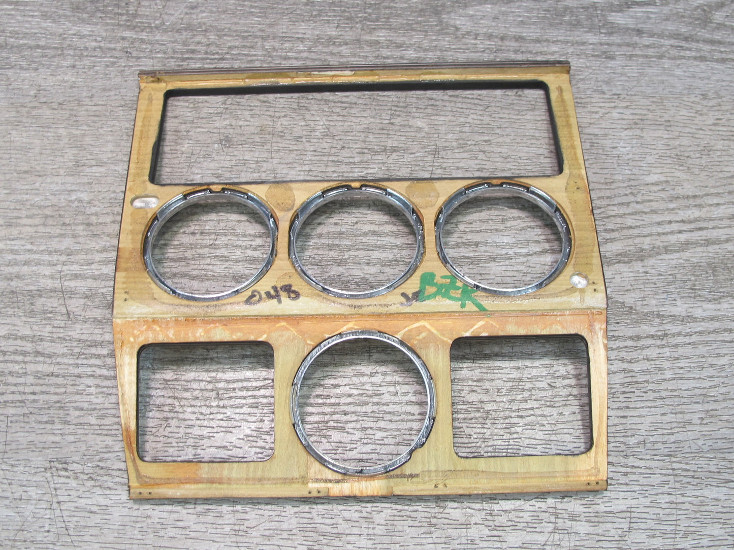 00-02 BMW E36/7 Z3 Center Console Shifter & Switch Wood Trim Cover Set OEM