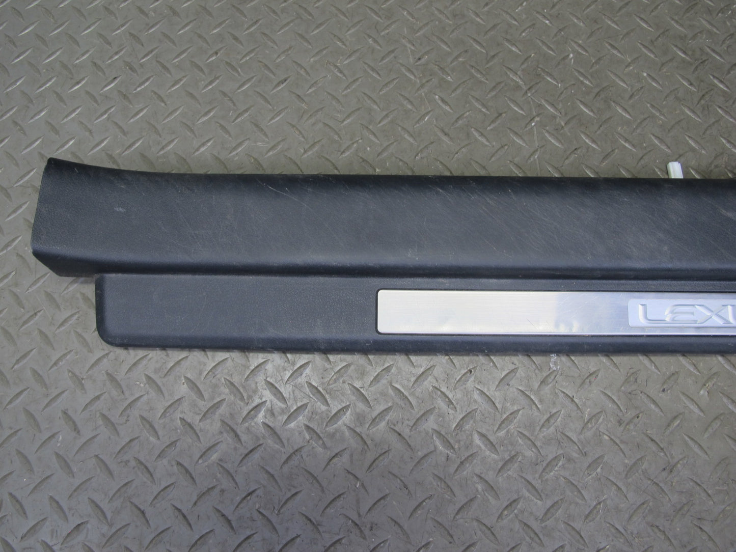 10-15 Lexus IS350 IS250 Convertible Left Side Door Sill Scuff Plate w Light OEM