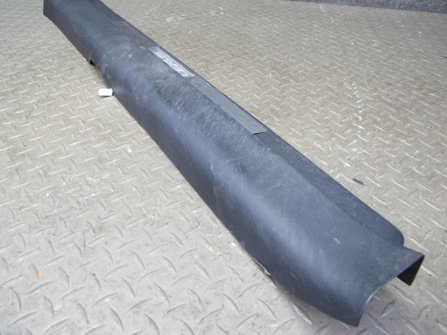 10-15 Lexus IS350 IS250 Convertible Left Side Door Sill Scuff Plate w Light OEM