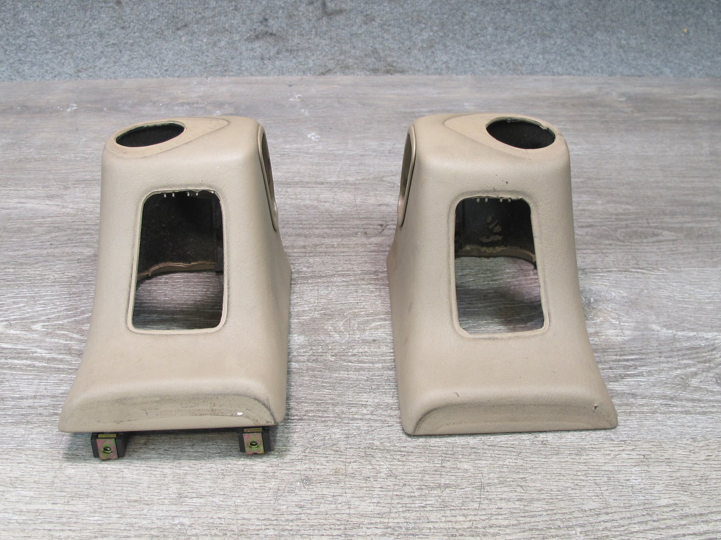00-02 BMW E36/7 Z3 Set of 2 Rear Left & Right Lateral Upper Trim Panel Beige OEM