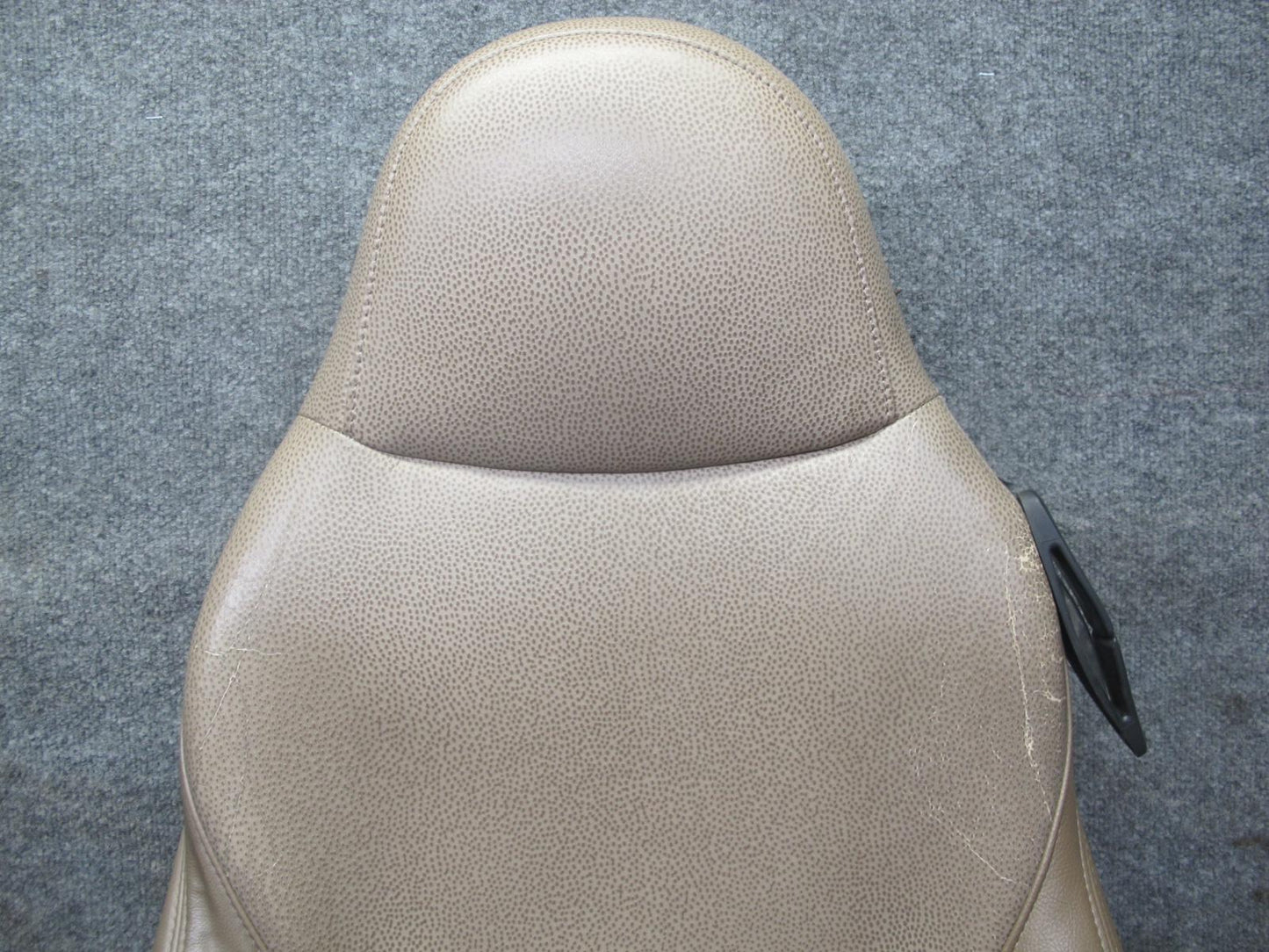 00-02 BMW E36/7 Z3 Set of 2 Left & Right Sport Heated Leather Seat Beige OEM