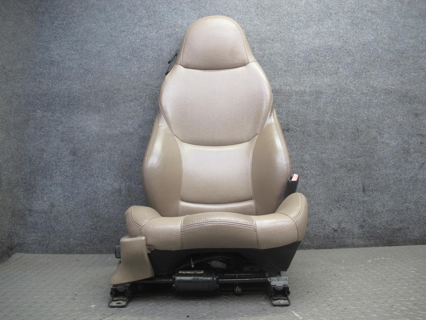 00-02 BMW E36/7 Z3 Set of 2 Left & Right Sport Heated Leather Seat Beige OEM