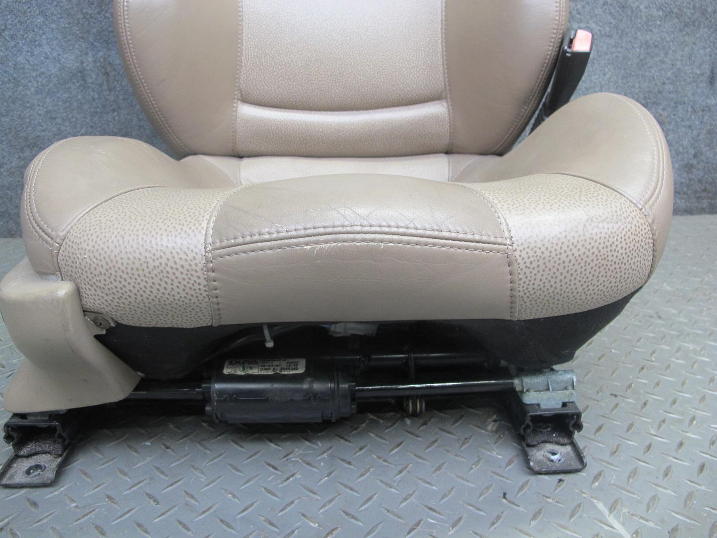 00-02 BMW E36/7 Z3 Set of 2 Left & Right Sport Heated Leather Seat Beige OEM