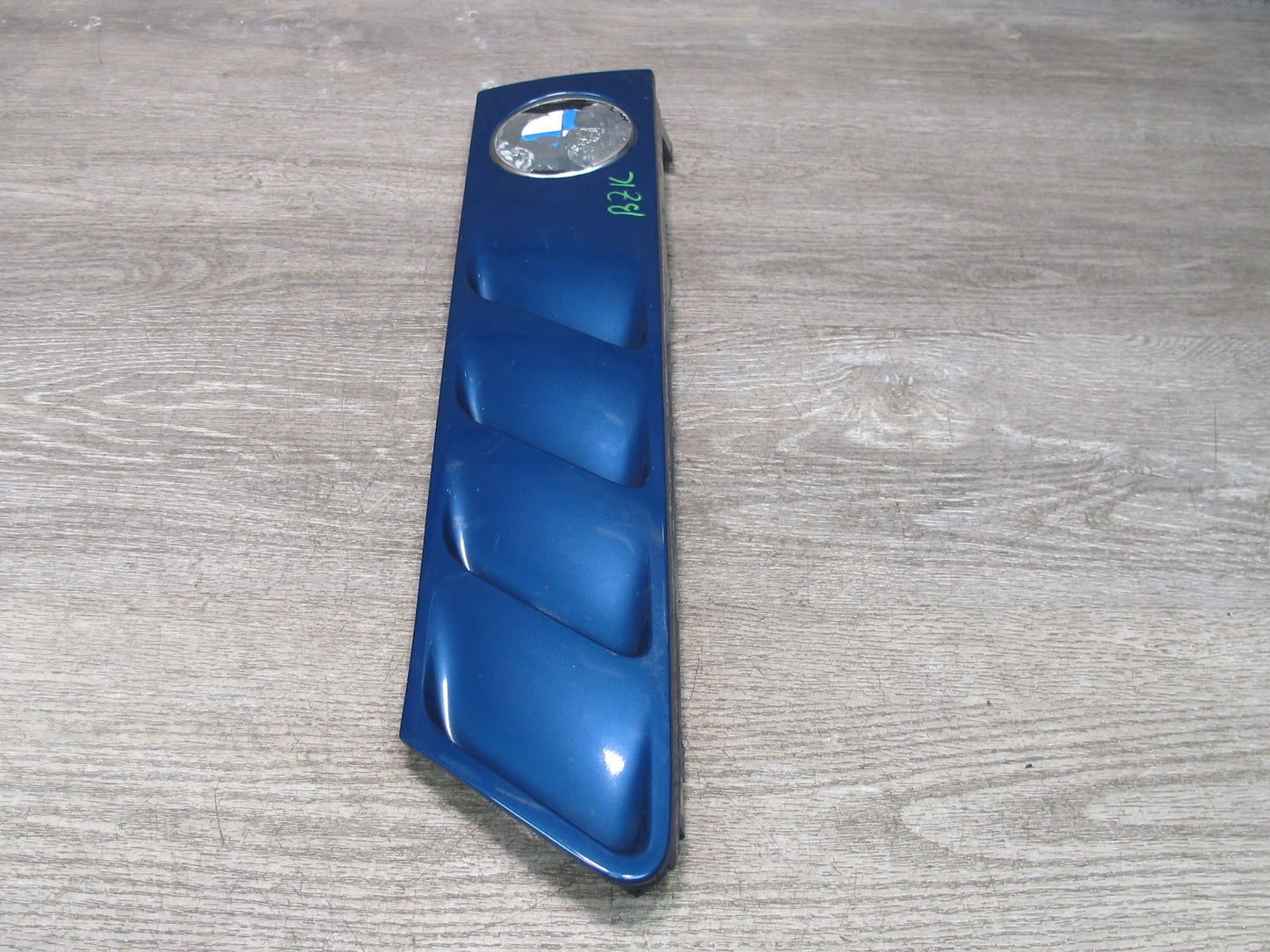 96-02 BMW E36/7 Z3 Set of 2 Front Right & Left Fender Vent Trim Cover Blue OEM