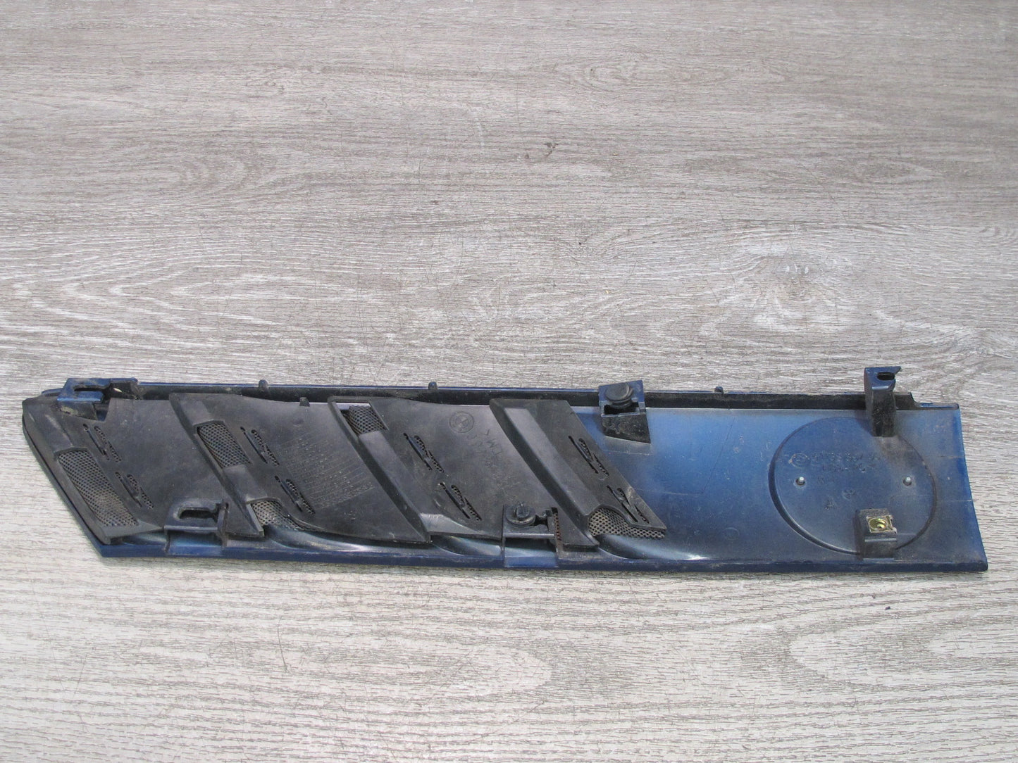 96-02 BMW E36/7 Z3 Set of 2 Front Right & Left Fender Vent Trim Cover Blue OEM