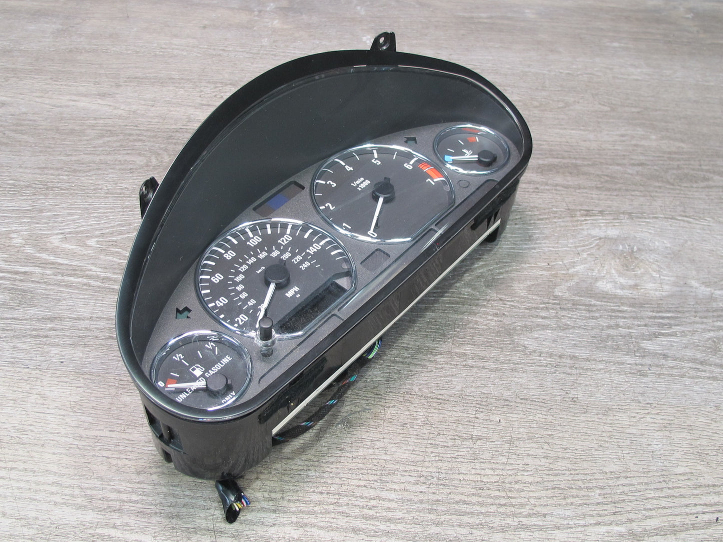01-02 BMW E36/7 Z3 M54 M/T Instrument Cluster Gauge Speedometer 6901516 OEM