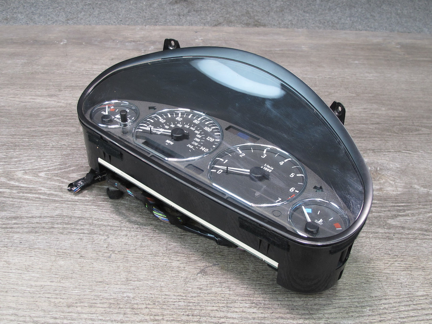 01-02 BMW E36/7 Z3 M54 M/T Instrument Cluster Gauge Speedometer 6901516 OEM