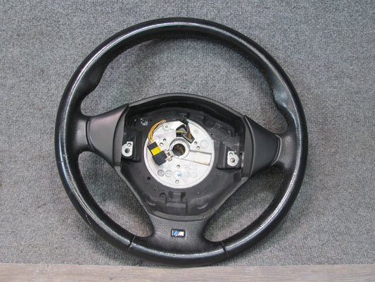 00-02 BMW E36/7 Z3 M-sport Leather 3 Spoke Steering Black 2229430 OEM