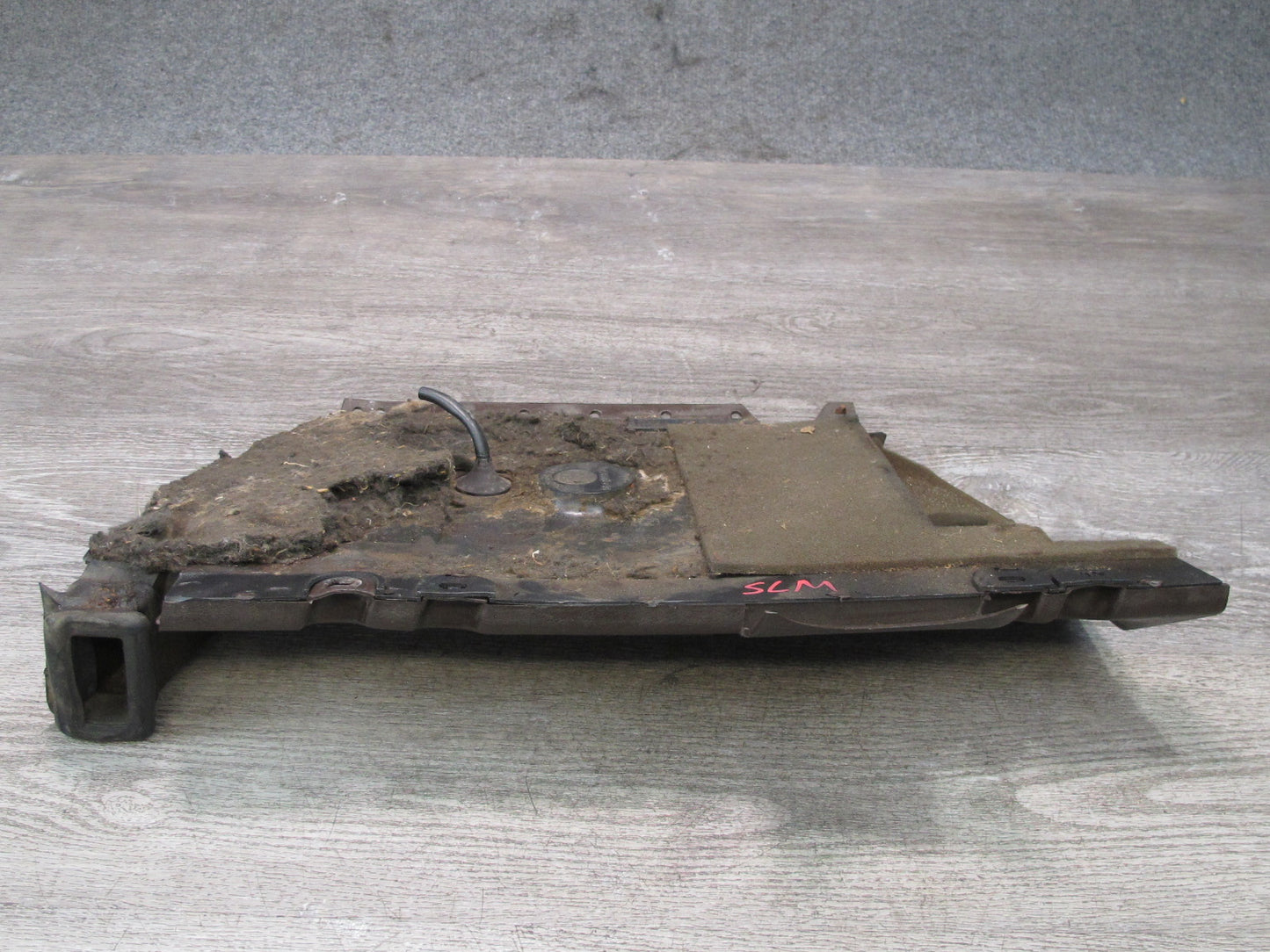 73-85 Mercedes R107 Sl-class Dash Lower Left Kick Trim Cover Panel Brown OEM
