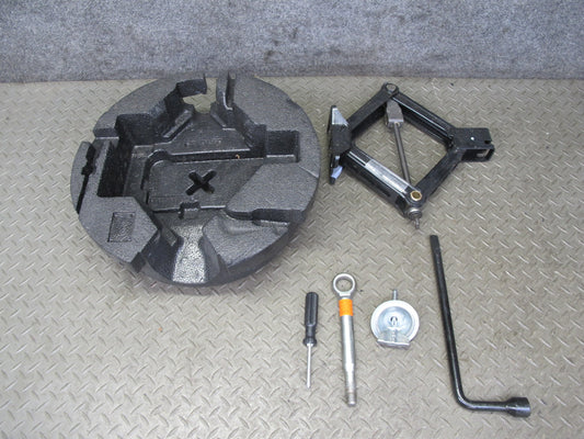 08-14 Subaru Impreza Spare Tire Lift Jack Wrench Tool KIT Set w Foam OEM