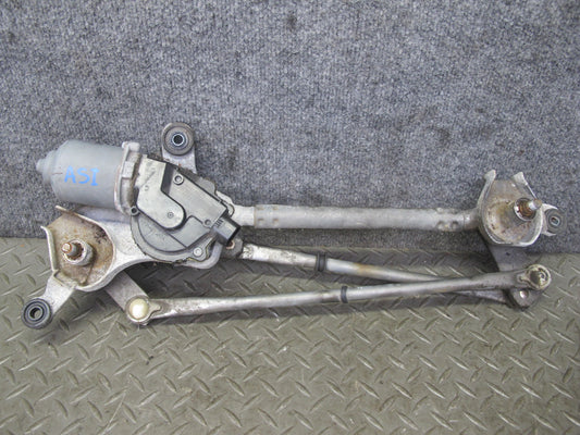 08-14 Subaru Impreza WRX 2.5L Windshield Wiper Transmission Linkage w Motor OEM