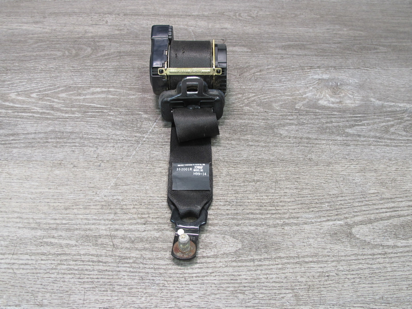 99-02 BMW E36 Z3 CONVERTIBLE FRONT RIGHT & LEFT SIDE SEATBELT RETRACTOR SET OEM