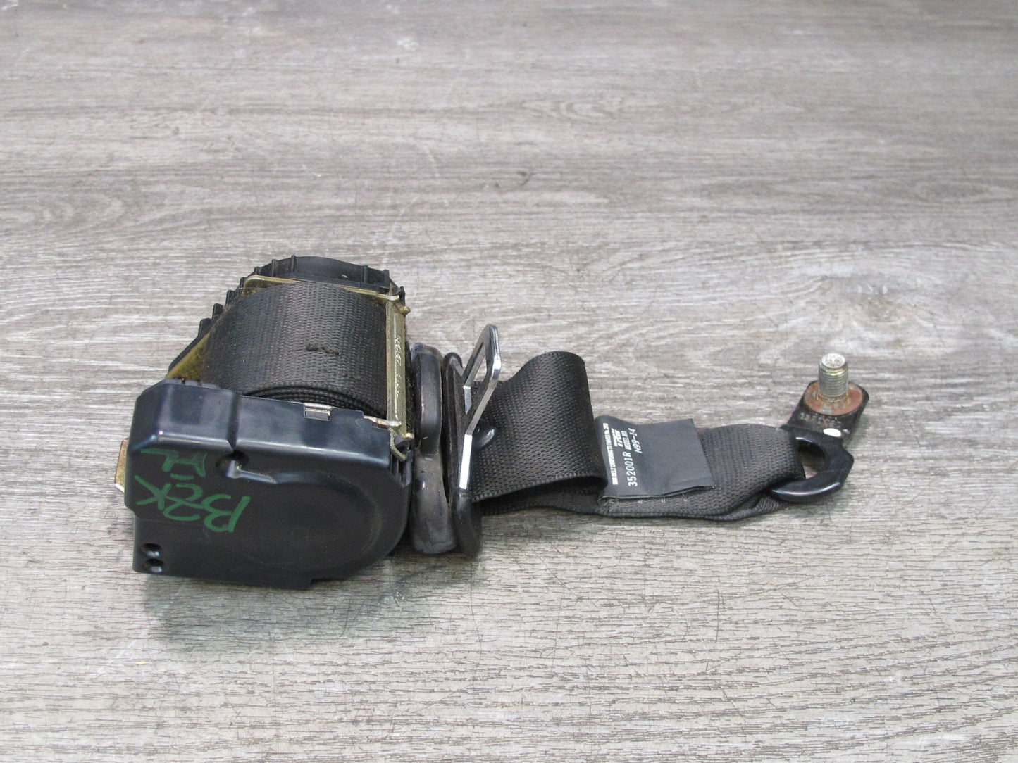 99-02 BMW E36 Z3 CONVERTIBLE FRONT RIGHT & LEFT SIDE SEATBELT RETRACTOR SET OEM