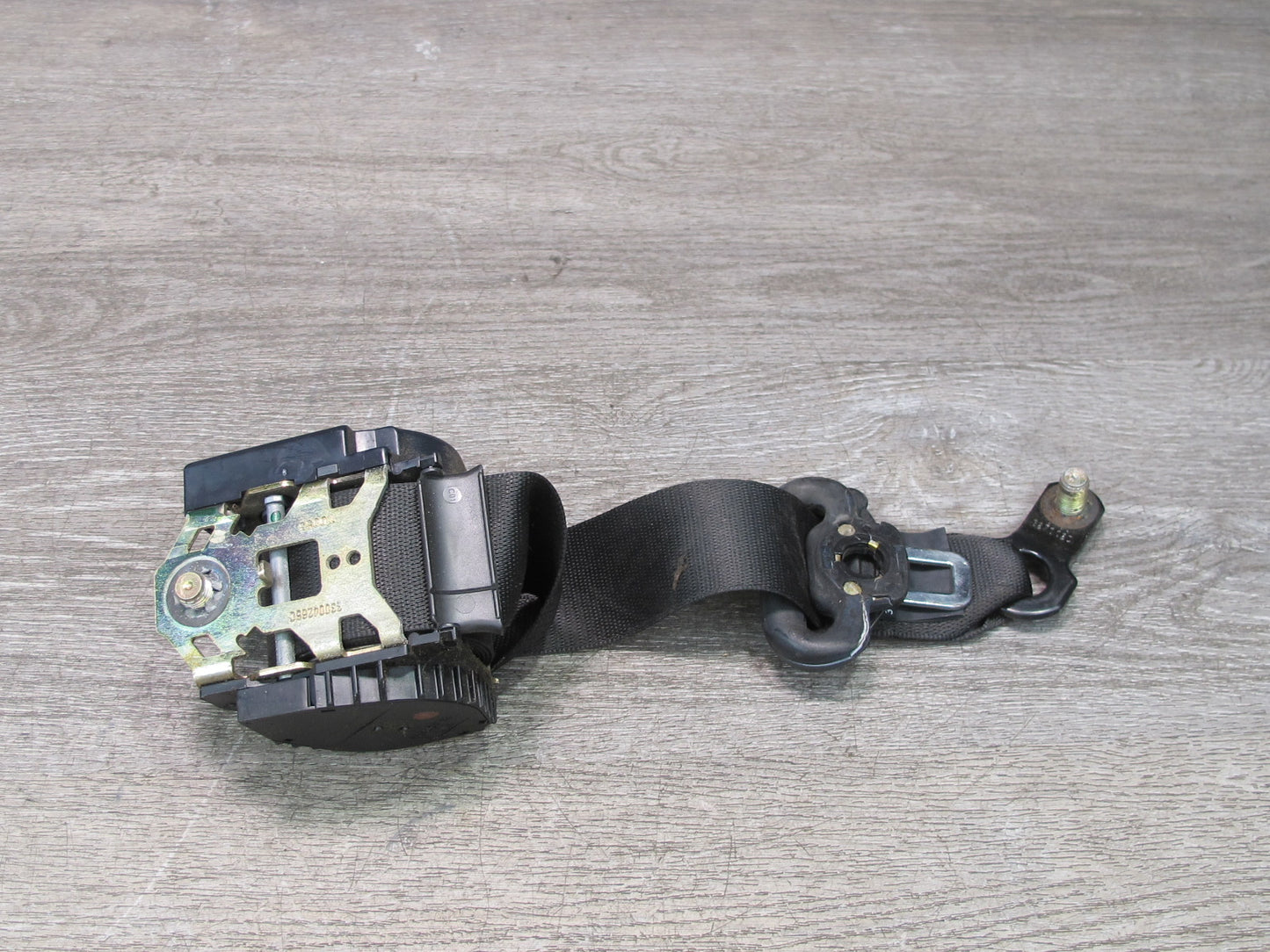 99-02 BMW E36 Z3 CONVERTIBLE FRONT RIGHT & LEFT SIDE SEATBELT RETRACTOR SET OEM