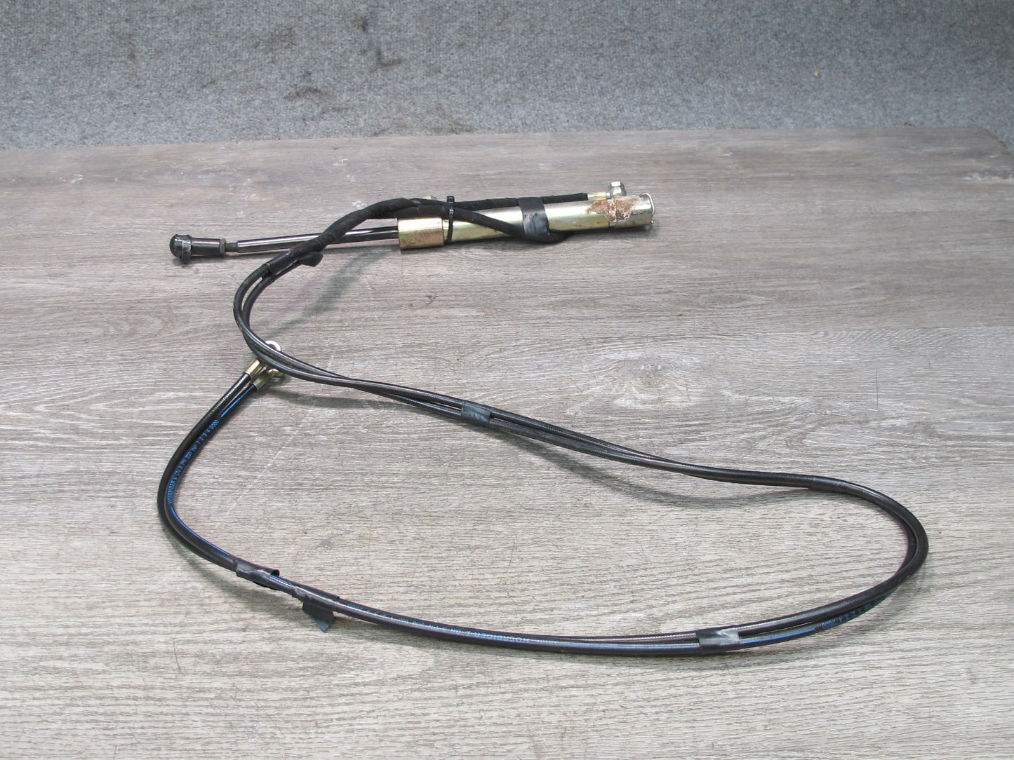 97-02 BMW E36/7 Z3 Roadster TOP Roof Hydraulic Lift Cylinder w Hose Line OEM