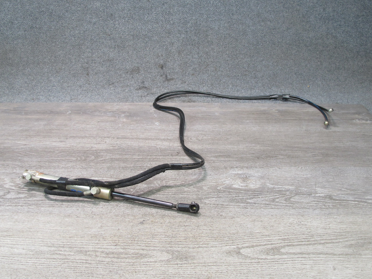 97-02 BMW E36/7 Z3 Roadster TOP Roof Hydraulic Lift Cylinder w Hose Line OEM