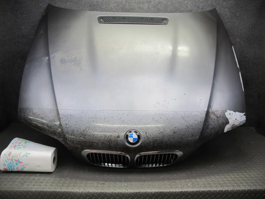 2001-2006 BMW E46 M3 S54 Convertible Coupe Front Hood Bonnet Panel Shell Silver
