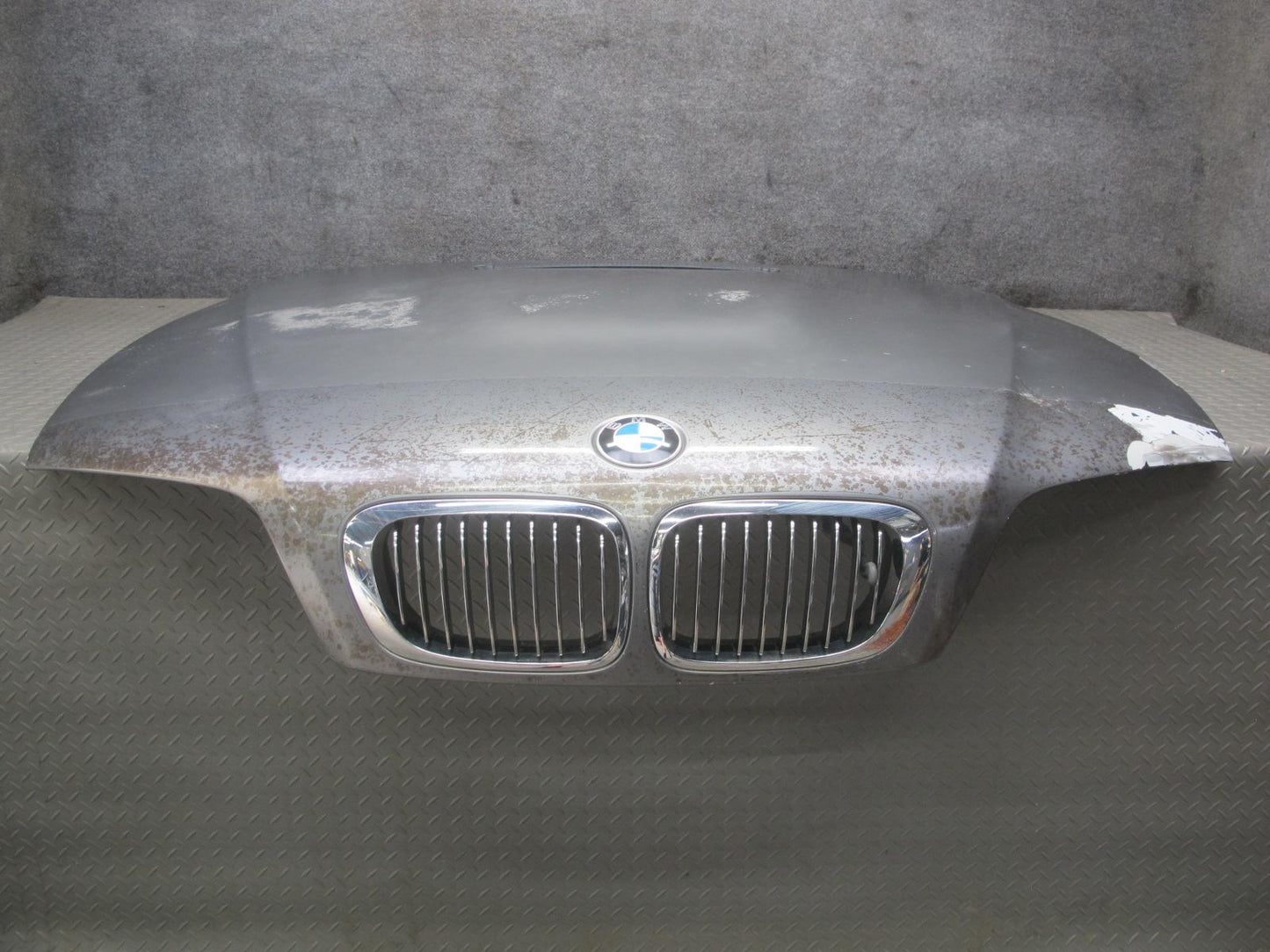 2001-2006 BMW E46 M3 S54 Convertible Coupe Front Hood Bonnet Panel Shell Silver