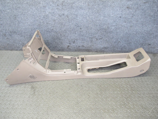 96-02 BMW E36/7 Z3 Roadster Center Console Trim Cover Panel Beige OEM