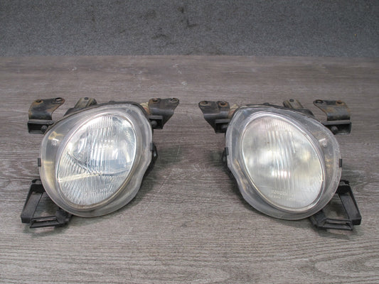 92-94 Lexus SC300 SC400 JZZ31L Set of 2 Front Inner High Beam Headlight Lamp OEM