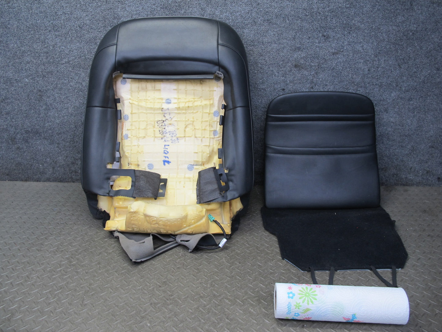 2014-2015 Infiniti QX60 Front Left Seat Upper Backrest Leather Cushion