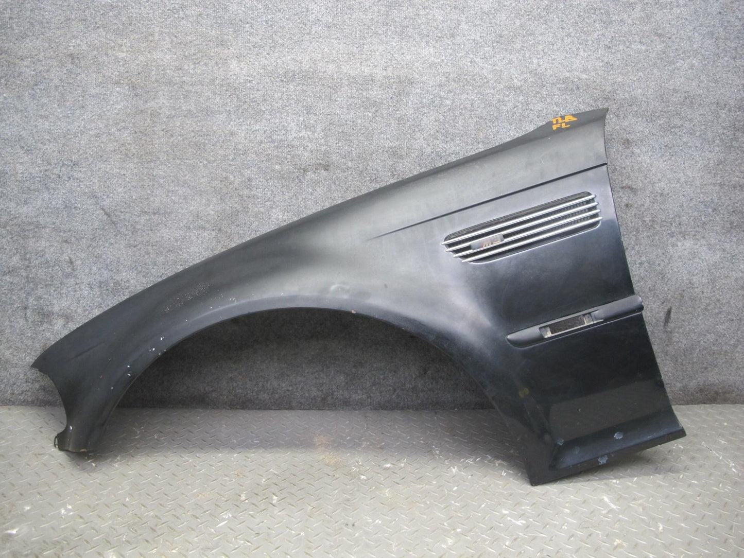 2001-2006 BMW E46 M3 S54 Front Driver Left Side Fender Panel Shell Black