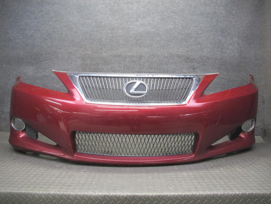 10-15 Lexus GSE20L IS350 IS250 Convertible Front Bumper Cover RED Mica OEM