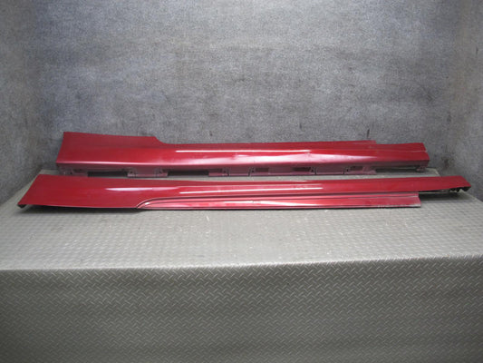 10-15 Lexus IS350 IS250 Convertible Left & Right Side Skirt Rocker Panel RED OEM