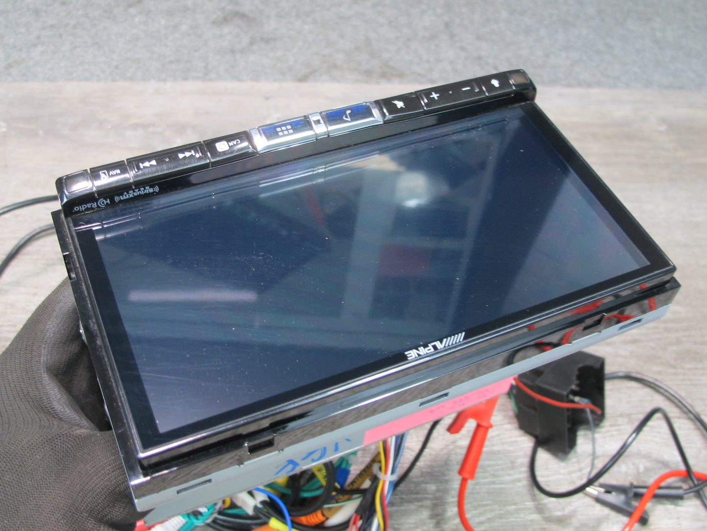 Alpine Music Halo iLX-507 7-INCH Screen Display Radio Stereo Head Unit w Wiring