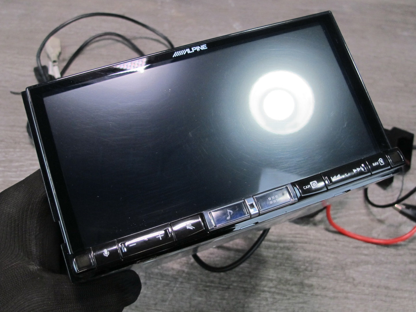 Alpine Music Halo iLX-507 7-INCH Screen Display Radio Stereo Head Unit w Wiring