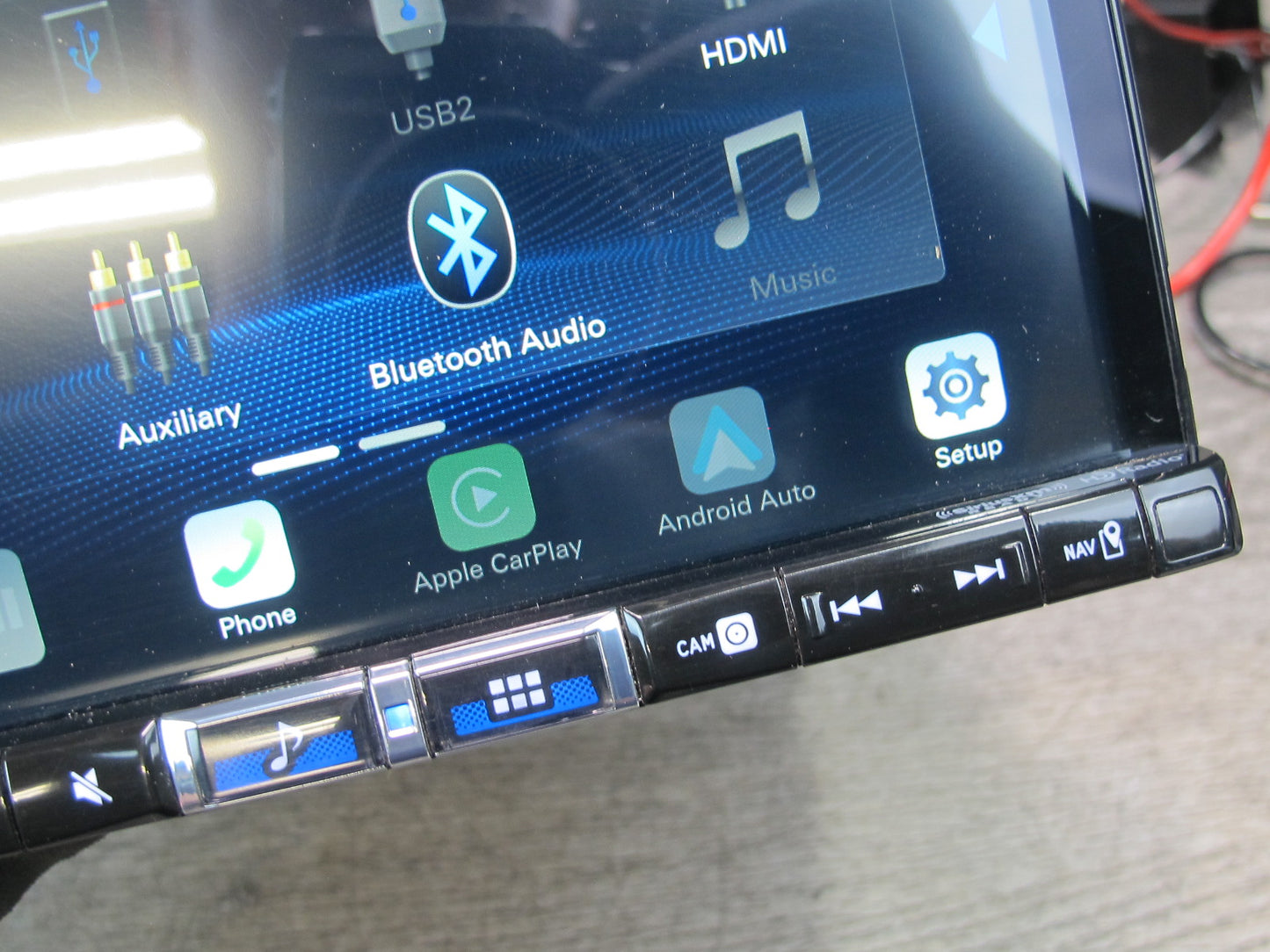 Alpine Music Halo iLX-507 7-INCH Screen Display Radio Stereo Head Unit w Wiring