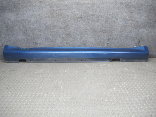 97-02 BMW E36/7 Z3 Right Side Skirt Rocker Panel Molding Topas Blue OEM