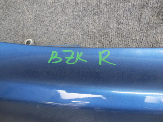 97-02 BMW E36/7 Z3 Right Side Skirt Rocker Panel Molding Topas Blue OEM
