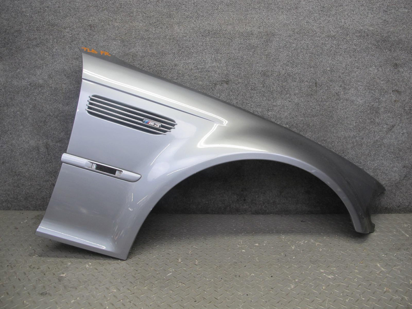 2001-2006 BMW E46 M3 S54 Front Right Passenger Side Fender Panel Shell Silver