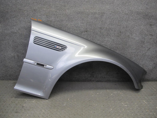 2001-2006 BMW E46 M3 S54 Front Right Passenger Side Fender Panel Shell Silver