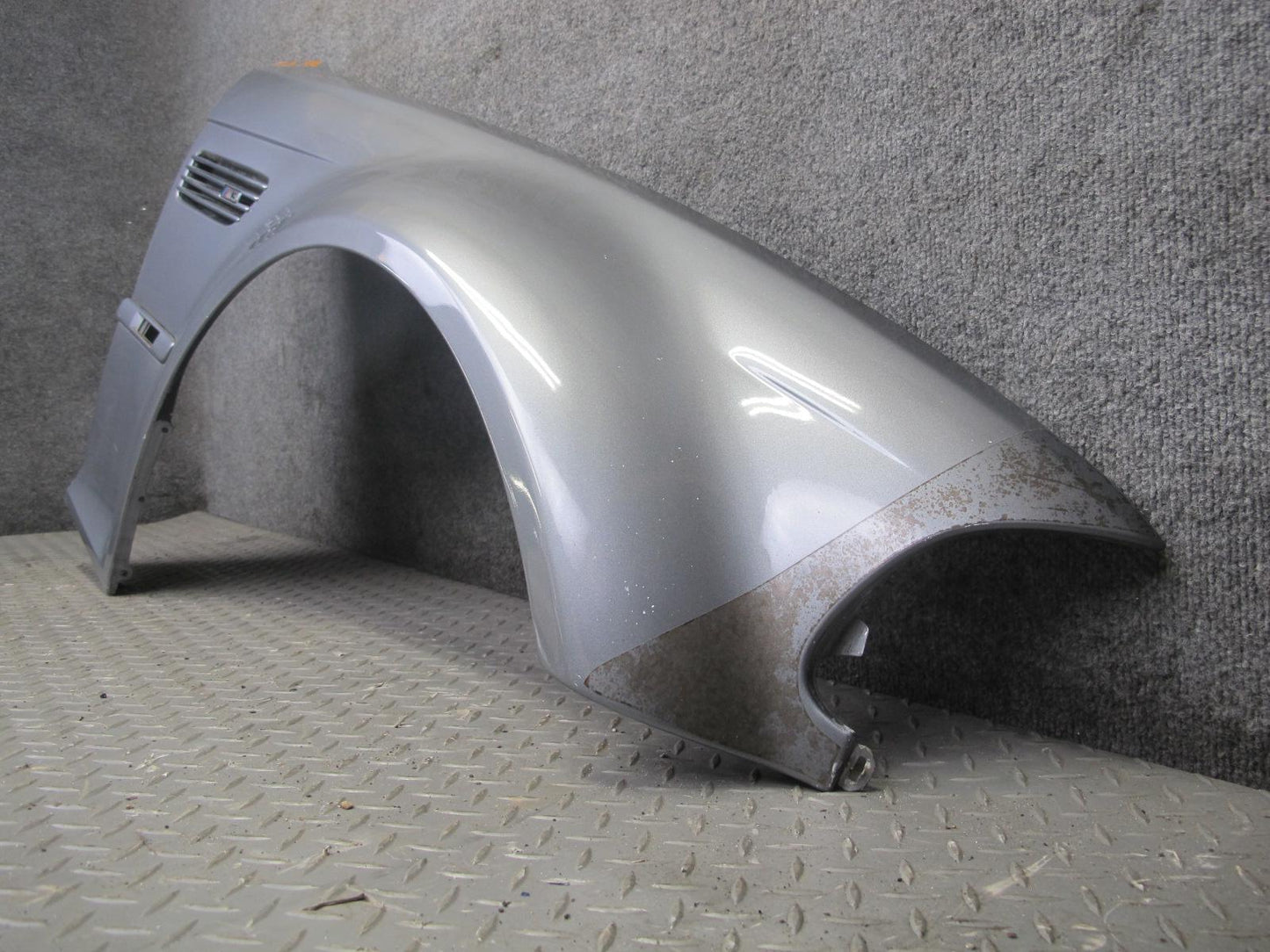 2001-2006 BMW E46 M3 S54 Front Right Passenger Side Fender Panel Shell Silver