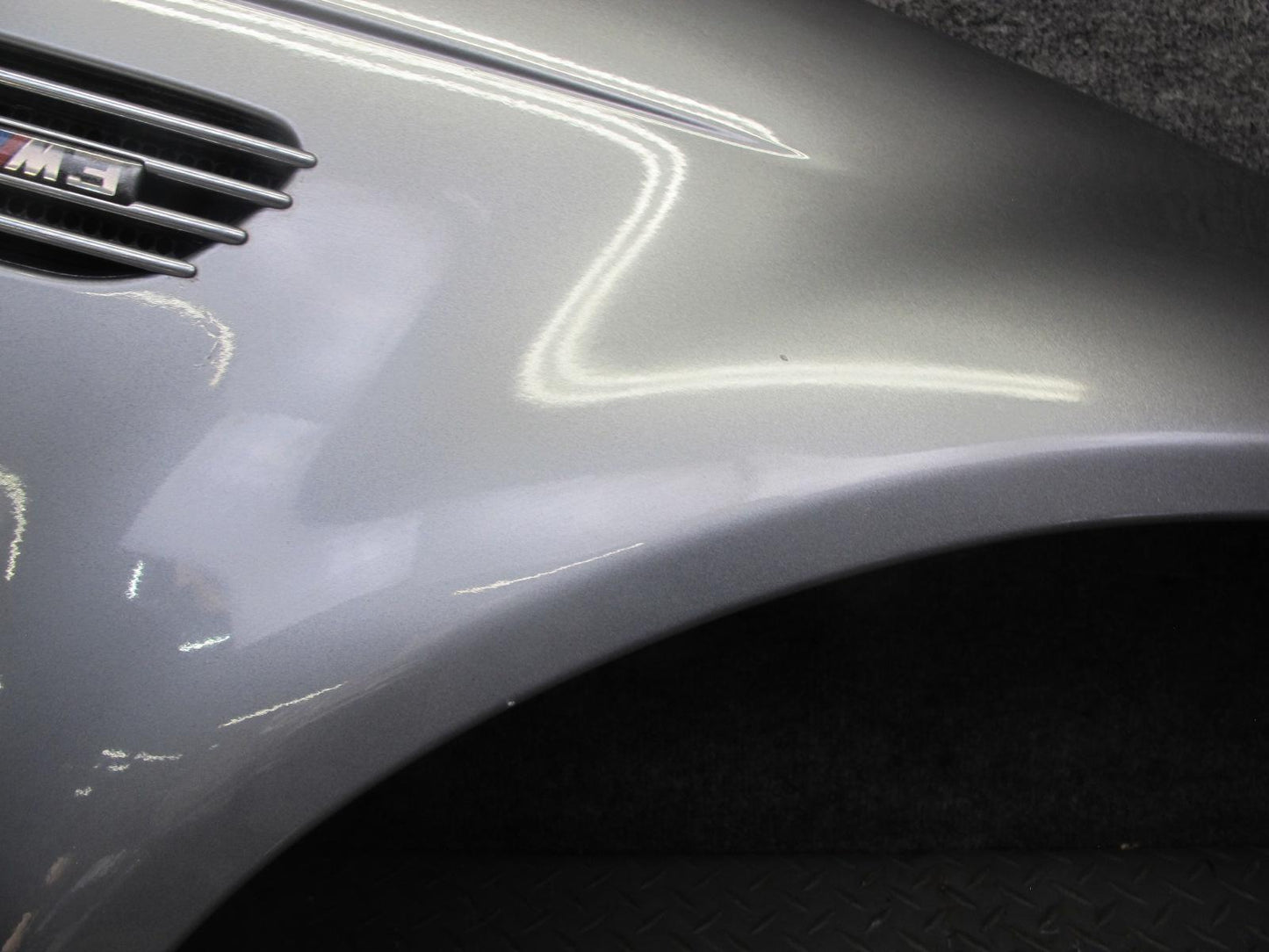 2001-2006 BMW E46 M3 S54 Front Right Passenger Side Fender Panel Shell Silver