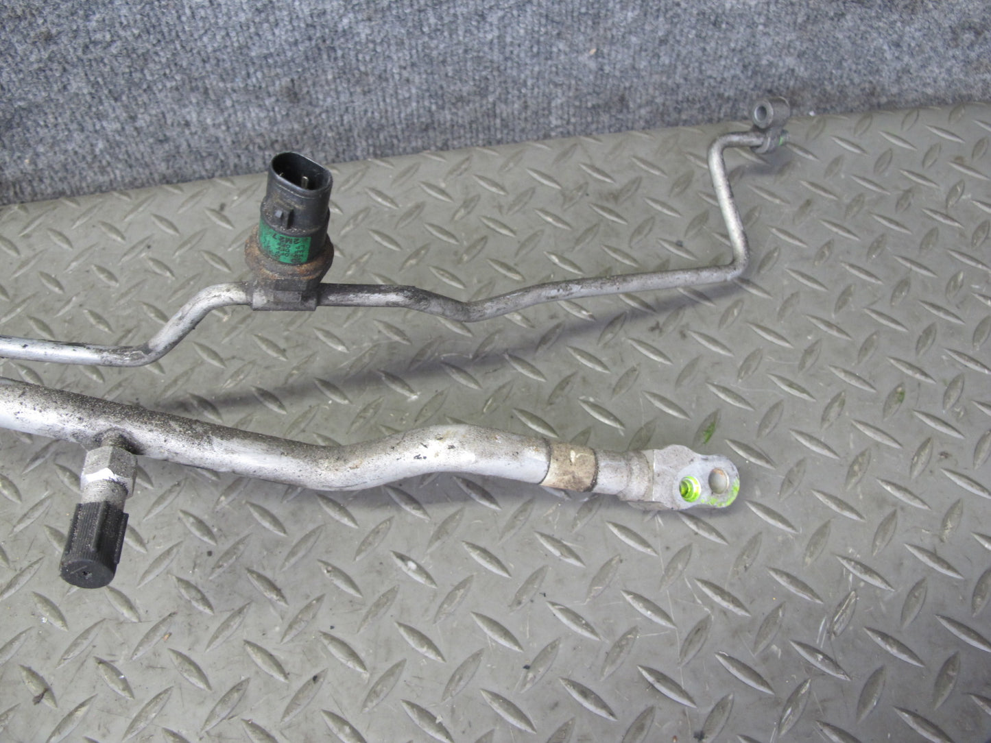 92-93 Lexus SC300 9pcs A/C Hose Line Pipe w Dryer & Pressure Regulator Set OEM
