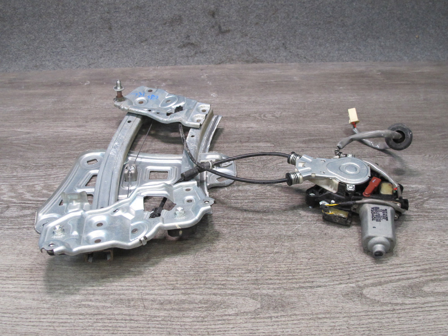 10-15 Lexus IS350 IS250 Convertible Rear Left Window Regulator w Motor OEM