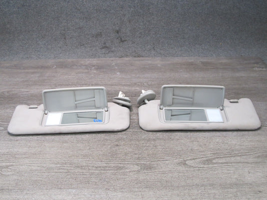 10-15 Lexus IS350 IS250 Convertible Front Left & Right Sun Visor Shade Gray OEM