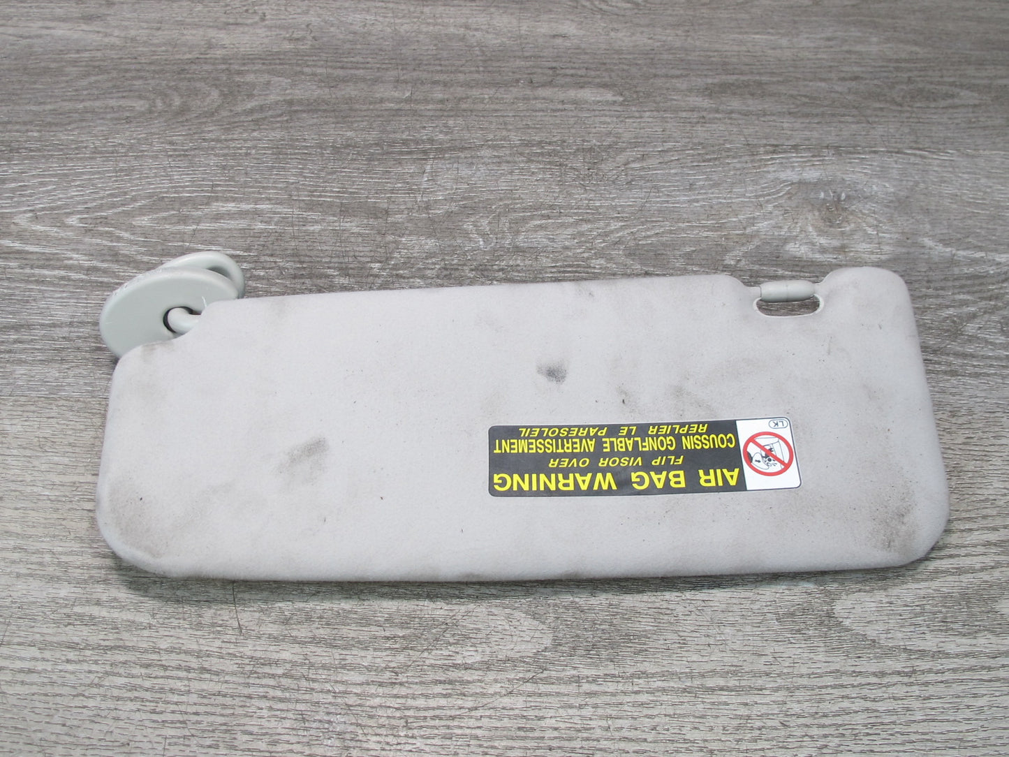 10-15 Lexus IS350 IS250 Convertible Front Left & Right Sun Visor Shade Gray OEM