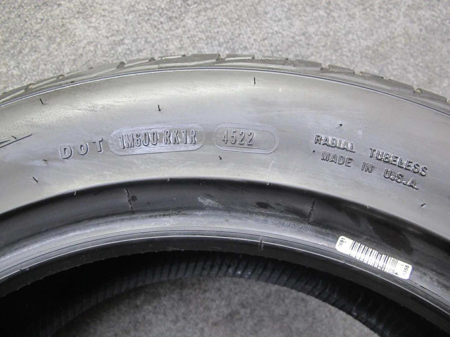 Set of 2 Dunlop Conquest Sport A/S Tire 225/55 R17 97V 4522 9/32 Tread