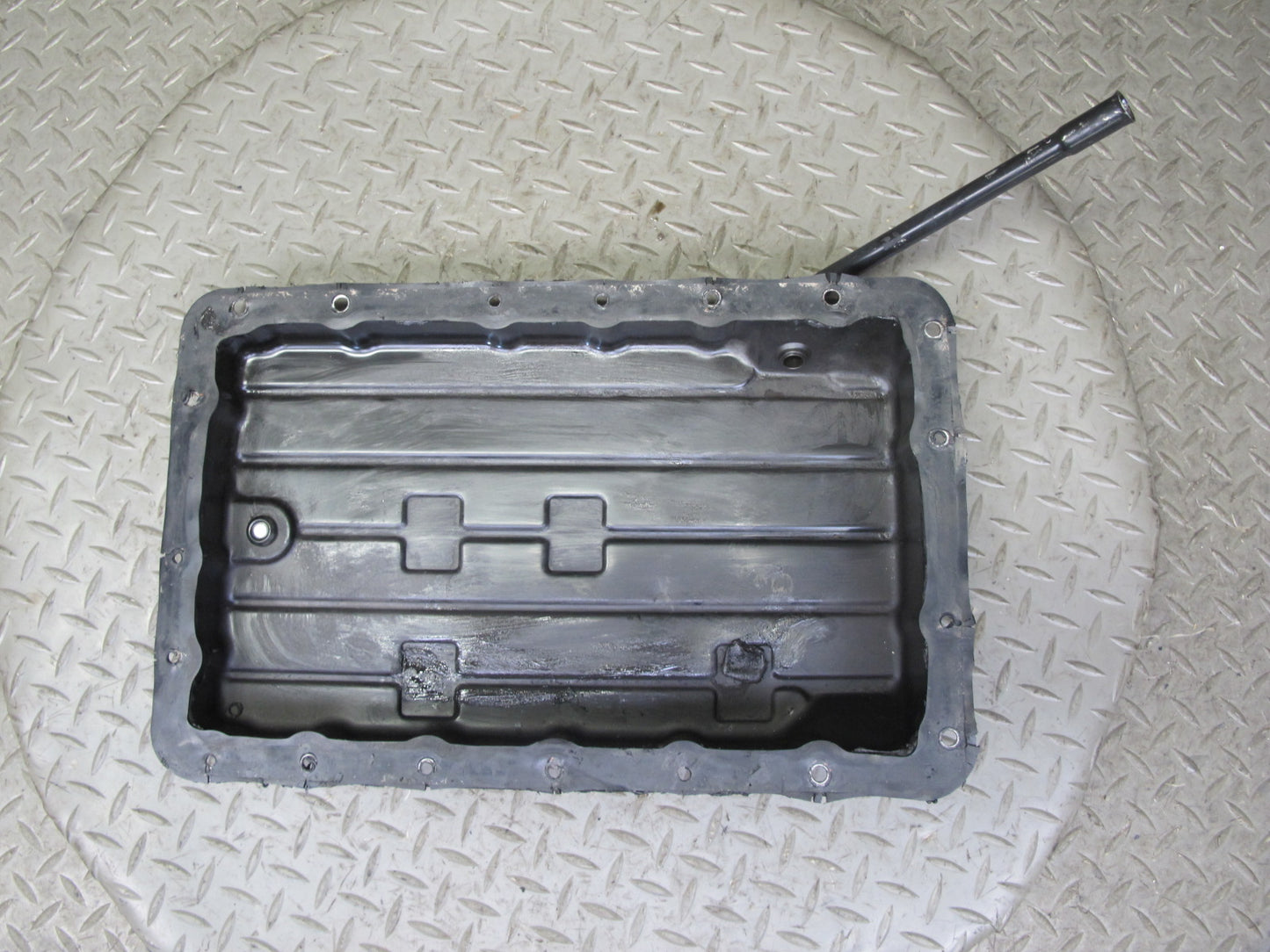 92-94 Lexus JZZ31L SC300 RWD A340E A/T Auto Transmission Oil Pan w Dipstick OEM