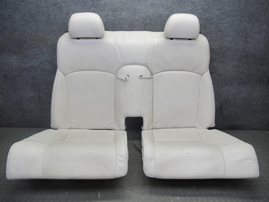 2010 Lexus GSE20L IS350 IS250 Convertible Rear Leather Seat Set Alabaster OEM