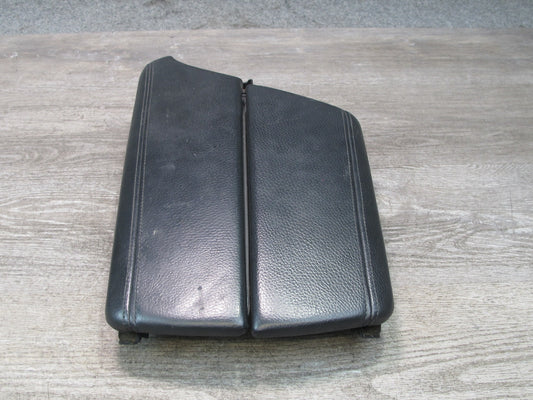 11-16 BMW F10 5-SERIES 550i Center Console Armrest Lid Cover Leather Black OEM