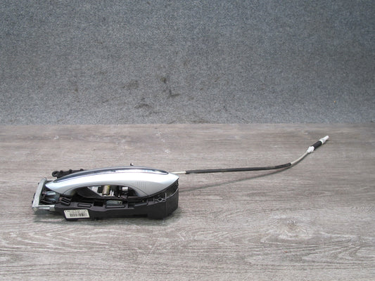 11-16 BMW F10 550i Rear Right Door Exterior Handle Silver w Comfort Access OEM