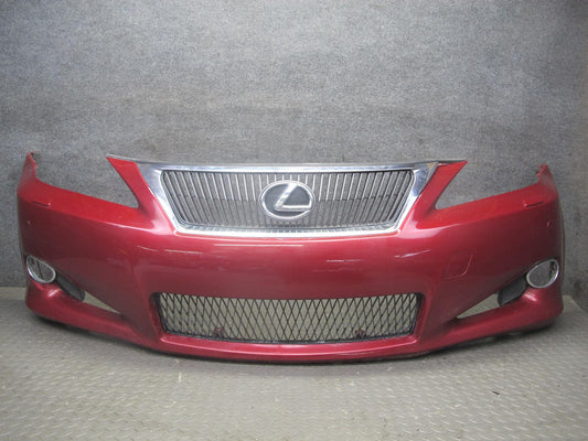 2010 Lexus IS350 IS250 Convertible Front Bumper Cover RED Mica OEM