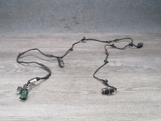11-13 BMW F10 550i Front Bumper PDC Parking Assist Wire Harness w Sensor Set OEM